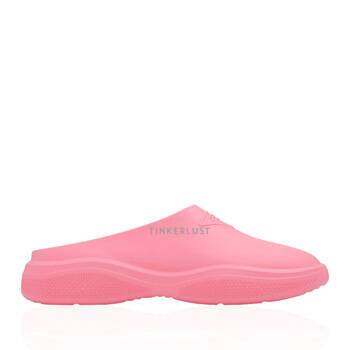 サンダル・ミュール PRADA  Slippers and Clogs Women Rubber Pink/Begonia Prada Slippers and Clogs Women Rubber Pink/Begonia | B-Exit